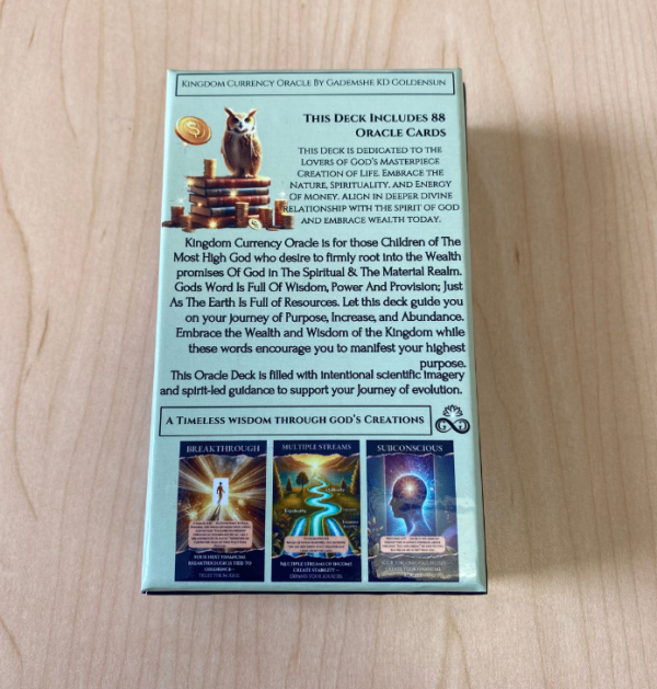 Kingdom Currency Oracle Deck