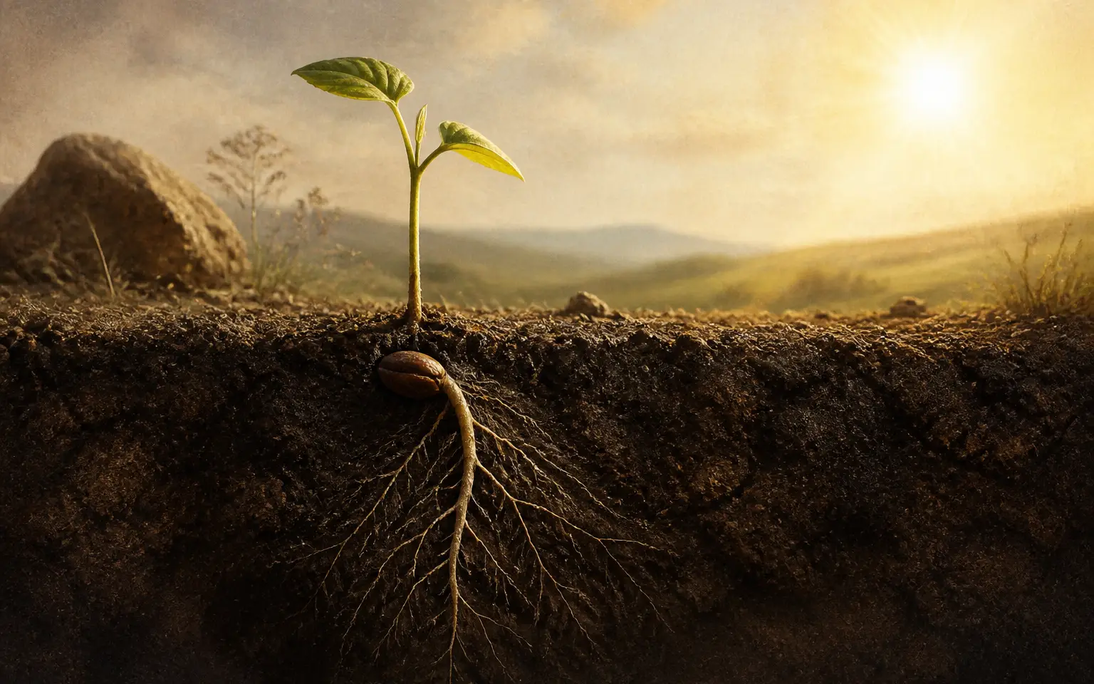 The Hidden Work of Gravitropic Growth