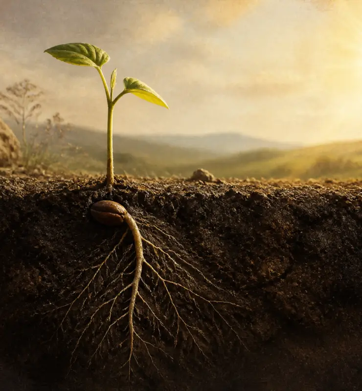 The Hidden Work of Gravitropic Growth